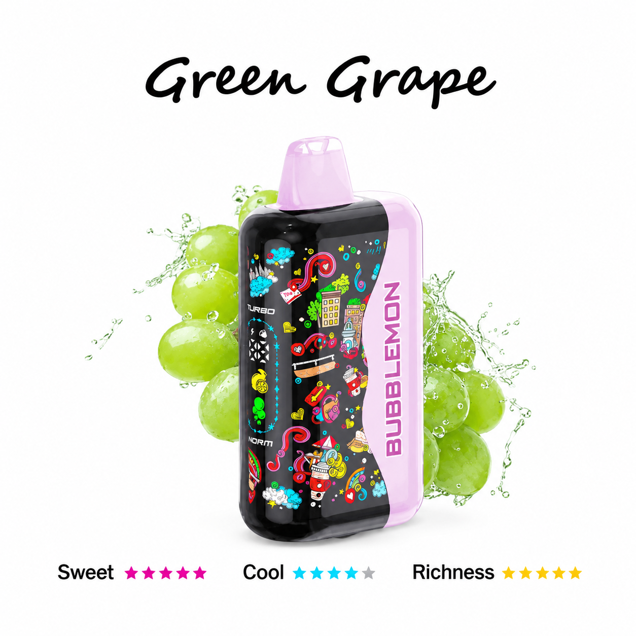 BUBBLEMON 35K グリーン・グラペ(green-grape)