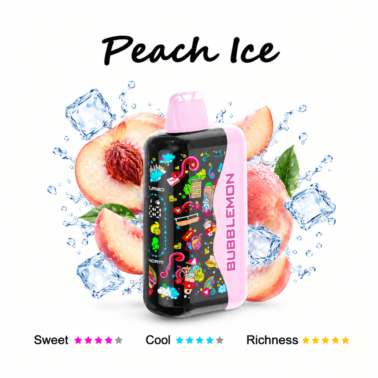 BUBBLEMON 35K ピーチアイス(peach-ice)