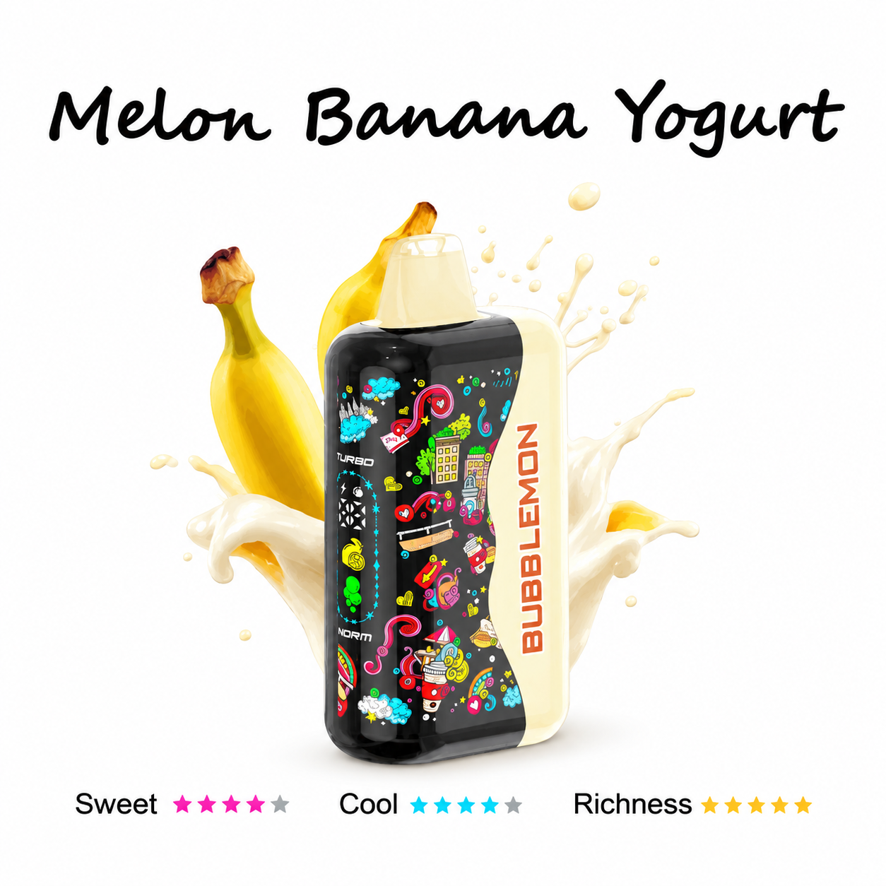 BUBBLEMON 35K メロンバナナヨーグルト(melon-banana-yogurt)