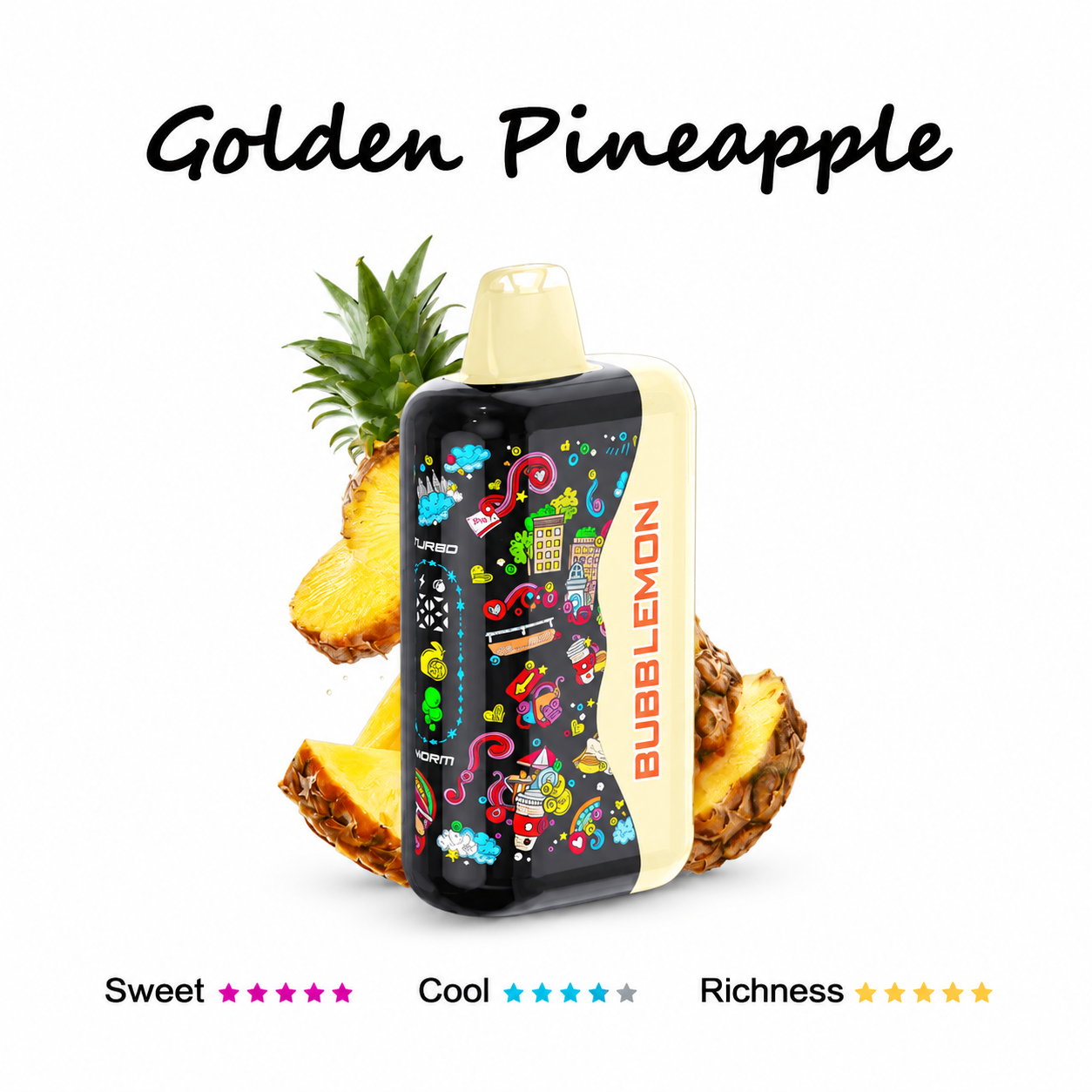 BUBBLEMON 35K ゴールデンパイナップル(golden-pineapple)