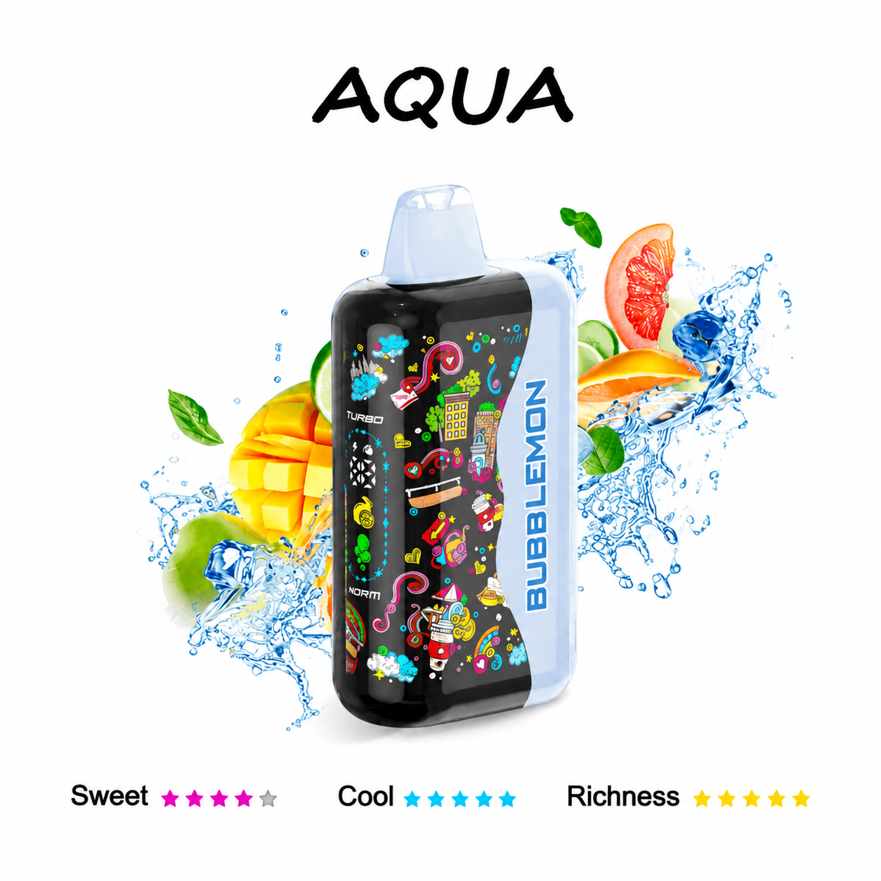 BUBBLEMON 35K ピンクレモンマンゴー(AQUA)